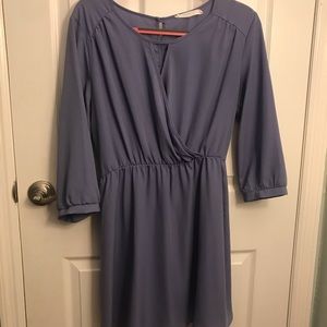 Quarter sleeve dress